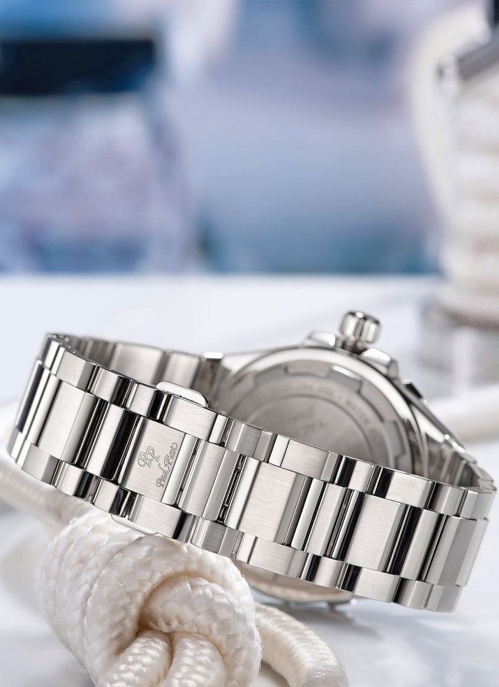 Orologio Uomo Paul Picot Automatico Yachtman Club Nero Blu 1251ZLN